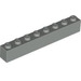 LEGO Light Gray Brick 1 x 8 (3008)