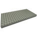 LEGO Light Gray Brick 10 x 20 with Bottom Tubes around Edge and Cross Support