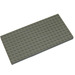 LEGO Light Gray Brick 10 x 20 without Bottom Tubes, with 4 Side Supports and &#039;+&#039; Cross Support (Early Baseplate) (700)