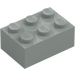 LEGO Lichtgrijs Steen 2 x 3 (3002)