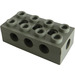 LEGO Light Gray Brick 2 x 4 with Holes and Hollow Studs