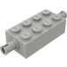 LEGO Lichtgrijs Steen 2 x 4 met Pins (6249 / 65155)