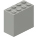 LEGO Hellgrau Backstein 2 x 4 x 3 (30144)