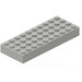 LEGO Lichtgrijs Steen 4 x 10 (6212)
