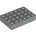 LEGO Light Gray Brick 4 x 6 (2356 / 44042)