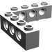 LEGO Light Gray Brick 5 x 5 Corner with Holes (28973 / 32555)