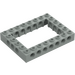 LEGO Lichtgrijs Steen 6 x 8 met Open Midden 4 x 6 (1680 / 32532)