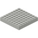 LEGO Lichtgrijs Steen 8 x 8 (4201 / 43802)