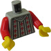 LEGO Lichtgrijs  Kasteel Torso (973 / 73403)