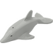 LEGO Light Gray Dolphin with Axle Holder and Normal Bottom