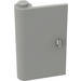 LEGO Light Gray Door 1 x 3 x 4 Left with Solid Hinge (445 / 3193)