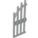 LEGO Light Gray Door 1 x 4 x 9 Arched Gate with Bars (42448)
