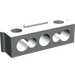 LEGO Světle šedá Electric Plug (Type 4) Twin Extra-Široký (2775)