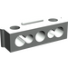 LEGO Lichtgrijs Electric Plug (Type 4) Twin Extra-Breed (2775)