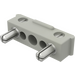 LEGO Light Gray Electric Plug (Type 4) Twin Extra-Wide (Complete) (2775)