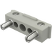 LEGO Light Gray Electric Plug (Type 4) Twin Extra-Wide (Complete) (2775)