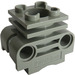 LEGO Hellgrau Motor Zylinder mit Schlitzen in der Seite (2850 / 32061)