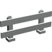 LEGO Light Gray Fence 1 x 8 x 2 (6079)
