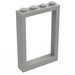 LEGO Light Gray Frame 1 x 4 x 5 with Solid Studs