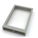 LEGO Light Gray Frame 1 x 4 x 5 with Transparent Glass