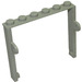 LEGO Light Gray Garage Door Frame 1 x 6 x 4