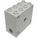 LEGO Light Gray Gear Block 2 x 4 x 3