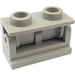 LEGO Light Gray Hinge Brick 1 x 2 Assembly
