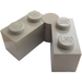 LEGO Light Gray Hinge Brick 1 x 4 Assembly