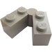 LEGO Light Gray Hinge Brick 1 x 4 Swivel