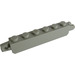 LEGO Light Gray Hinge Brick 1 x 6 with Fingers (30388 / 53914)