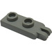 LEGO Light Gray Hinge Plate 1 x 2 with 2 Fingers Hollow Studs (4276)