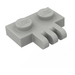 LEGO Gris clair Charnière assiette 1 x 2 avec 3 Stubs (2452)
