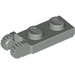 LEGO Light Gray Hinge Plate 1 x 2 with Locking Fingers with Groove (44302)