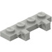 LEGO Light Gray Hinge Plate 1 x 4 Locking with Two Stubs (44568 / 51483)