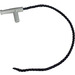 LEGO Light Gray Hose Nozzle with Handle with Black String
