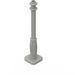 LEGO Light Gray Lamp Post 2 x 2 x 7 with 6 Base Grooves (2039)