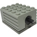 LEGO Hellgrau Groß Technic Motor 9V (2838)