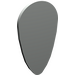 LEGO Light Gray Long Minifigure Shield (2586)