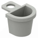 LEGO Light Gray Minifig Container D-Basket (4523 / 5678)