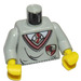 LEGO Gris claro Minifigura Gryffindor Escudo Torso (973 / 73403)