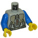 LEGO Lichtgrijs Minifiguur Torso (973 / 73403)