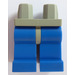 LEGO Lichtgrijs Minifigure Heupen met Blauw Poten (73200 / 88584)