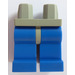 LEGO Lichtgrijs Minifiguur Heupen met Blauw Poten (73200 / 88584)