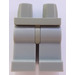 LEGO Light Gray Minifigure Hips with Medium Stone Gray Legs (73200 / 88584)