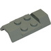 LEGO Light Gray Mudguard Plate 2 x 4 with Wheel Arches (3787)