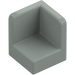 LEGO Light Gray Panel 1 x 1 Corner with Rounded Corners (6231)