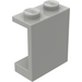 LEGO Hellgrau Panel 1 x 2 x 2 ohne seitliche Stützen, solide Bolzen (4864)
