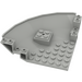 LEGO Gris clair Panneau 10 x 10 x 2.3 Inversé Coin Trimestre (30201)