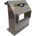 LEGO Gris clair Panneau 3 x 6 x 6 avec Fenêtre avec Arctic logo Autocollant (30288)
