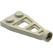 LEGO Light Gray Plate 1 x 2 Triangle with Stud Hole (4596)